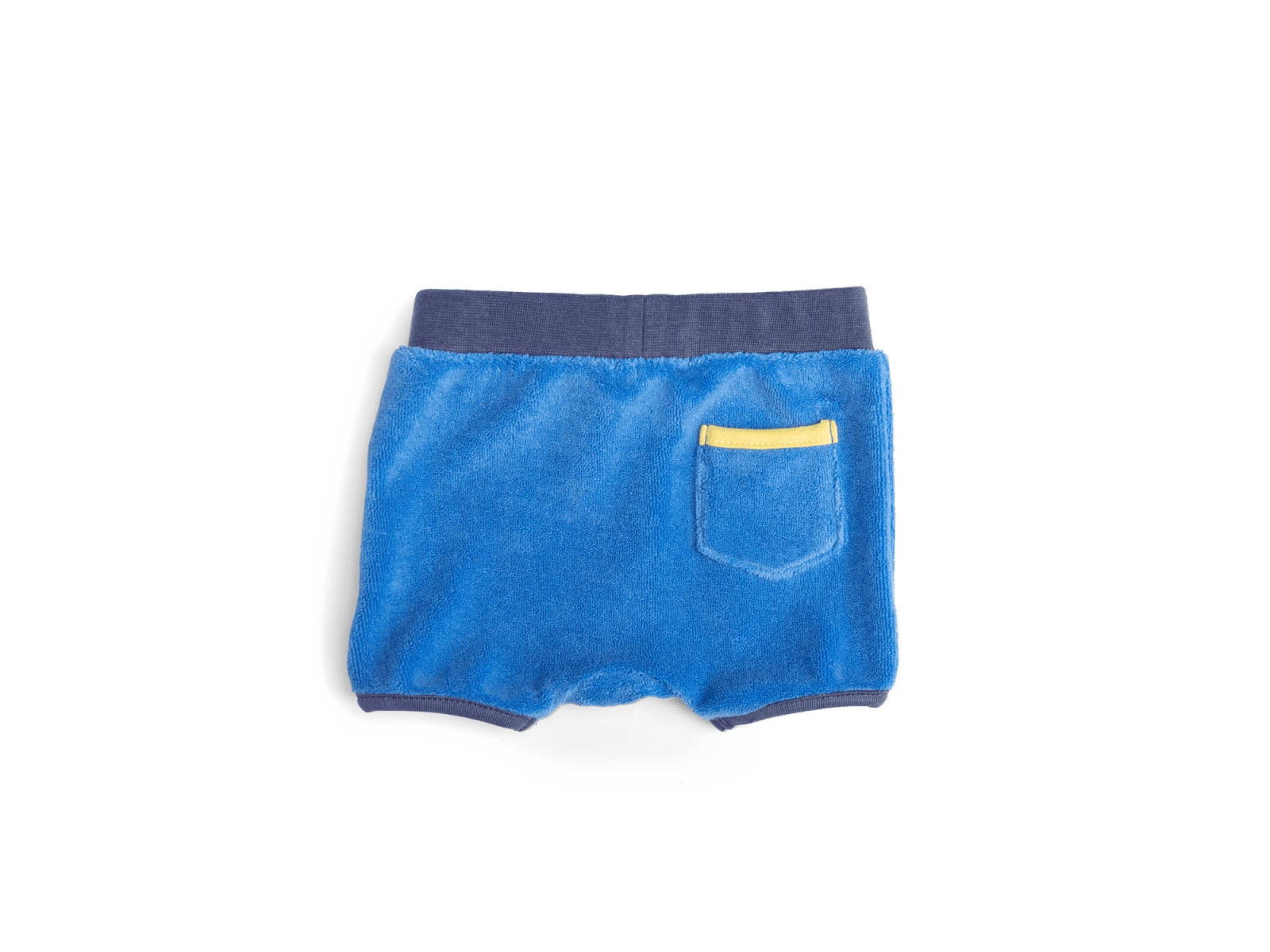 Moulin Roty 719851 - HELMUT Short 6m Bouclette éponge Bleue- 6 Mois 4 Moulin Roty 719851 - HELMUT Short 6m Bouclette éponge Bleue- 6 Mois – Image 2