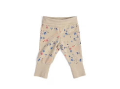 Moulin Roty 719872 - HIBISCUS Pantalon 24m Jersey Flammé Gris Imprimé Allover Coquillages- 24 Mois