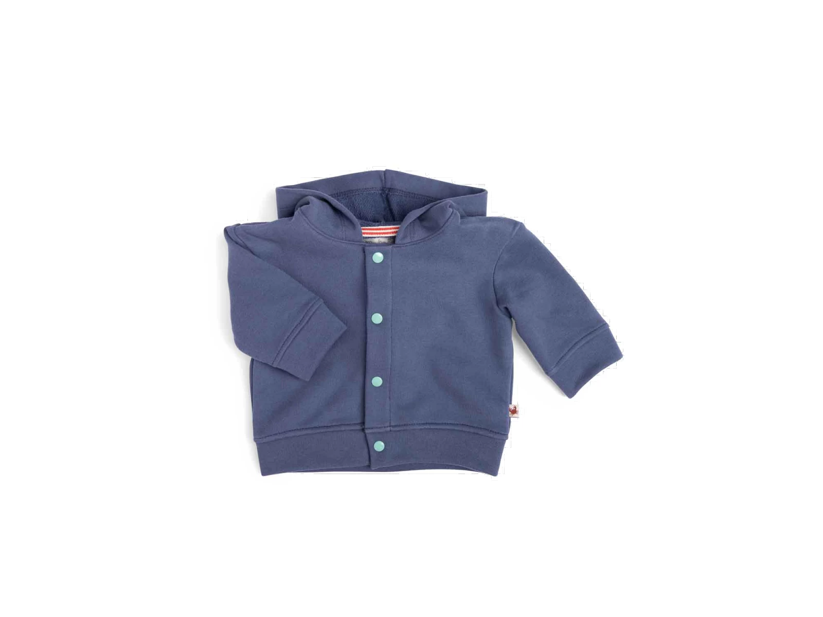 Moulin Roty 719903 - HAROLD Gilet 3m Molleton Bleu- 3 Mois 5 Moulin Roty 719903 - HAROLD Gilet 3m Molleton Bleu- 3 Mois – Image 3