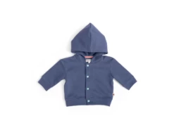 Moulin Roty 719906 - HAROLD Gilet 18m Molleton Bleu- 18 Mois