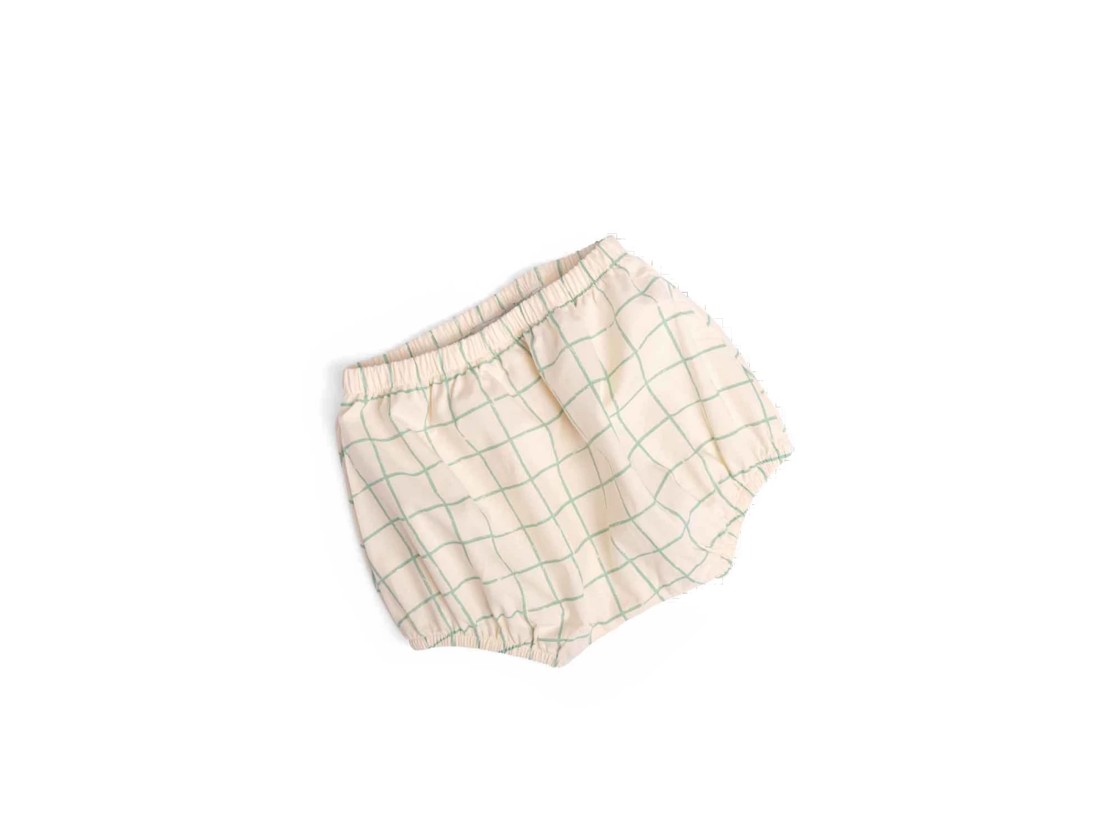 Moulin Roty 719919 - HEVEA Bloomer 24m Coton écru Carreaux Verts - 24 Mois 4 Moulin Roty 719919 - HEVEA Bloomer 24m Coton écru Carreaux Verts - 24 Mois – Image 2