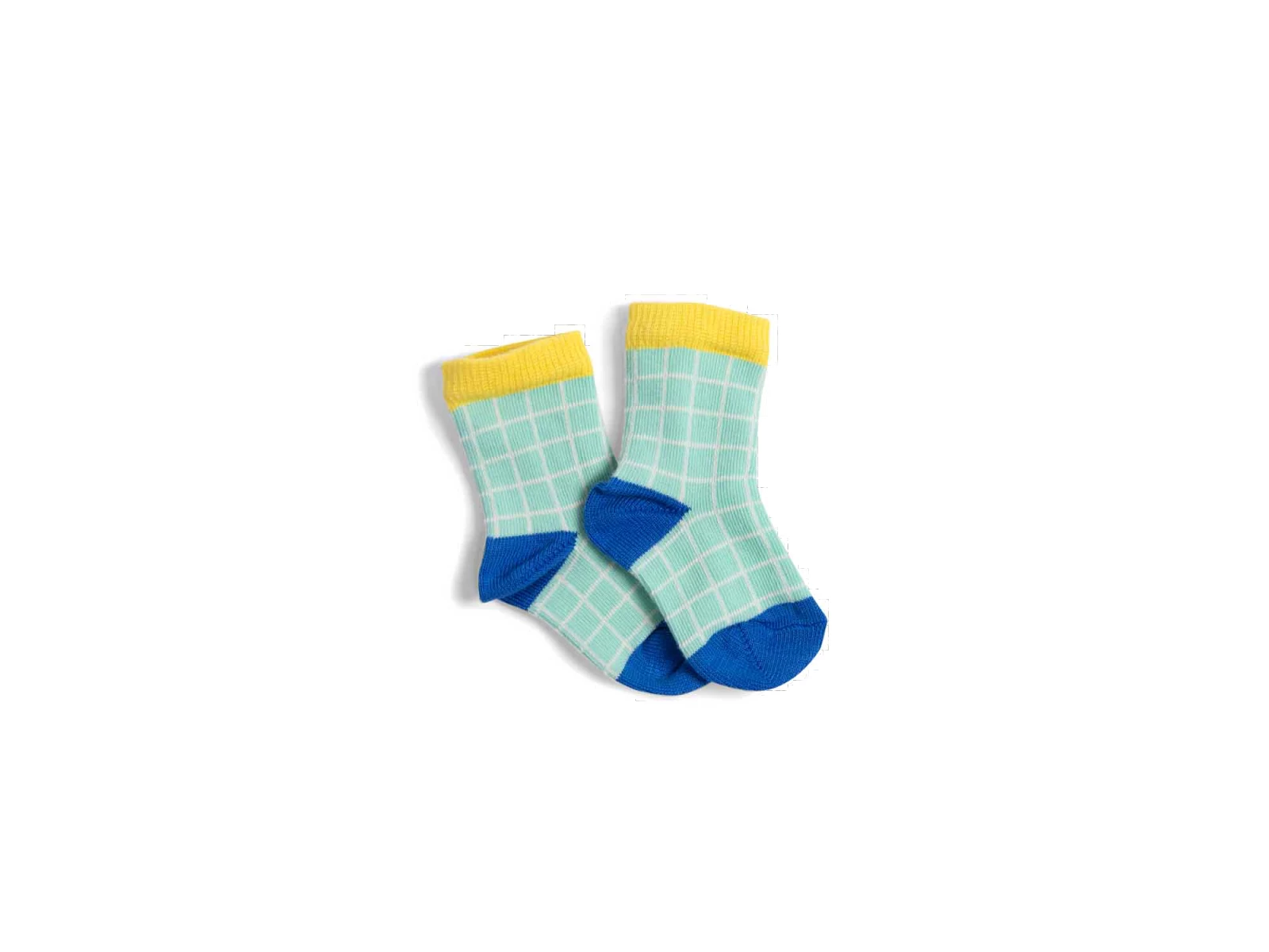 Moulin Roty 719955 - HARDY Chaussettes 6-12m Carreaux Vert/écru - 6/12 Mois 4 Moulin Roty 719955 - HARDY Chaussettes 6-12m Carreaux Vert/écru - 6/12 Mois – Image 2